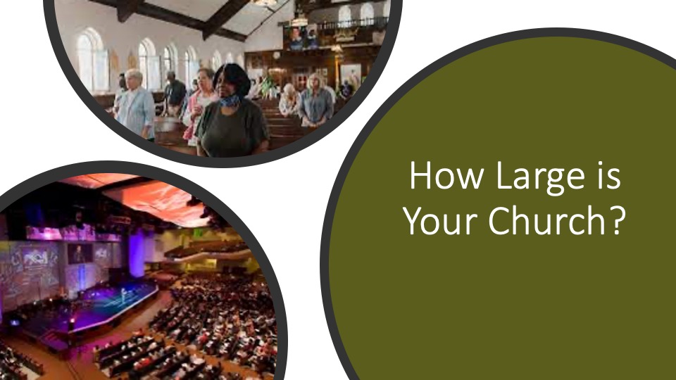 How Large is Your Church?